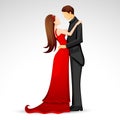 Newly Married Couple Royalty Free Stock Photo