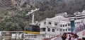Newly opened ropeway at Vaishno Devi which is used as a transport from Bhawan to Bhairo mandir
