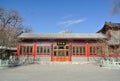 The newly-repaired historic building in the Zoo