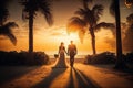 Newlyweds on the background of nature. The bride and groom Royalty Free Stock Photo
