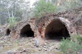 Newnes Industrial Ruins Beehive Kiln Royalty Free Stock Photo