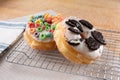 Cereal cookie donuts