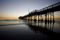 Newport Beach pier Royalty Free Stock Photo