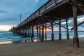 Newport Beach Pier Royalty Free Stock Photo