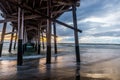 Newport Beach Pier Royalty Free Stock Photo