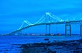 Newport bridge Royalty Free Stock Photo