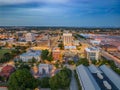 Newport News, Virginia, USA Downtown Cityscape