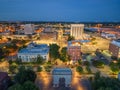 Newport News, Virginia, USA Downtown Cityscape