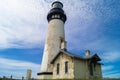 Newport, Oregon, USA, June 10, 2020, Yaquina Head Lighthouse, Yaquina Head Outstanding Natural Area. Royalty Free Stock Photo