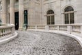 Architectural details of the historic Marble House in Newport Rhode Island.