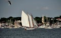 Newport, RI: Sailboats on Narragansett Bay
