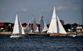Newport, RI: Sailboats on Narragansett Bay