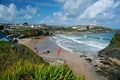 Newquay beach, Cornwall, England