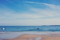 Newquay beach North Cornwall Royalty Free Stock Photo