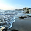 Newquay beach tide