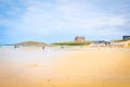 Fistral beach in Cornwall, England