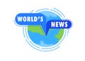 News access, international media, pax freedom, information opinion world, isolated white, design, flat style vector