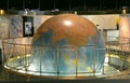 The lobby of the Daily News building on East 42nd Street in Manhattan, New York, USA