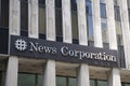 News Corp. Headquarters Royalty Free Stock Photo