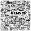 News Header Wording Abstract Background Illustration Royalty Free Stock Photo