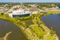 News Journal Center Daytona Beach FL aerial shot