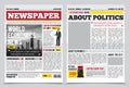 News Journal Spread Template