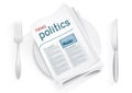 News politics tablewares