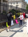 News Reporter at the Cuban Embassy