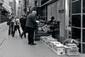 News stand in New York City