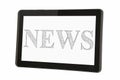 News On Tablet