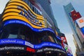 News on Times Square in Manhattan