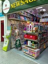 A newsagent`s shop