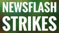 Newsflash Strikes UK Header Background Illustration Royalty Free Stock Photo