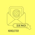 Newsletter concept