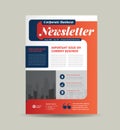 Business Newsletter Cover Design | Journal Design | Monthly or Annual Report DesignÃÂ 