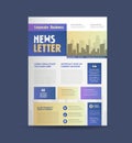 Business Newsletter Cover Design | Journal Design | Monthly or Annual Report DesignÃÂ 