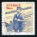 Newspaper and fictitious Postmaster of Gronkoping