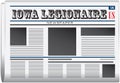 Newspaper Iowa Legionaire