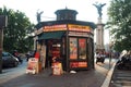 Newspaper Kiosk in Rome, Italy