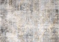 Newspaper with old grunge vintage unreadable paper texture background