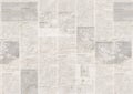 Newspaper with old grunge vintage unreadable paper texture background