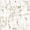 Newspaper seamless pattern with old vintage unreadable paper texture background Royalty Free Stock Photo