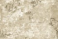 Newspaper paper grunge vintage old aged texture background