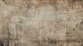 Newspaper pattern with old unreadable text and images. Vintage blurred paper news texture background Royalty Free Stock Photo