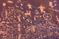 Newspaper Rock State Historic Monument Petroglyphs