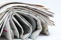 Newspaper roll Royalty Free Stock Photo