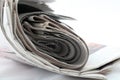 Newspaper roll Royalty Free Stock Photo