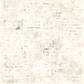 Newspaper seamless pattern with old vintage unreadable paper texture background