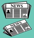 Newspaper Vector Icon