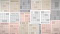 Newspapers texture